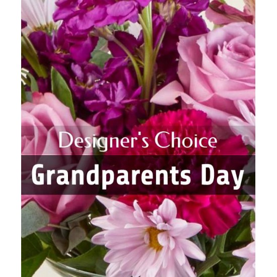Choix du fleuriste - Journée des grands parents